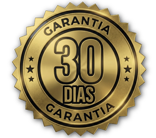 Garantia de 30 dias - Satisfação ou seu dinheiro de volta