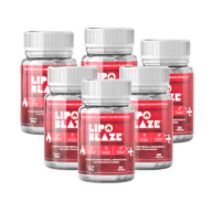 LipoBlaze - 6 Potes - Pacote Mais Popular